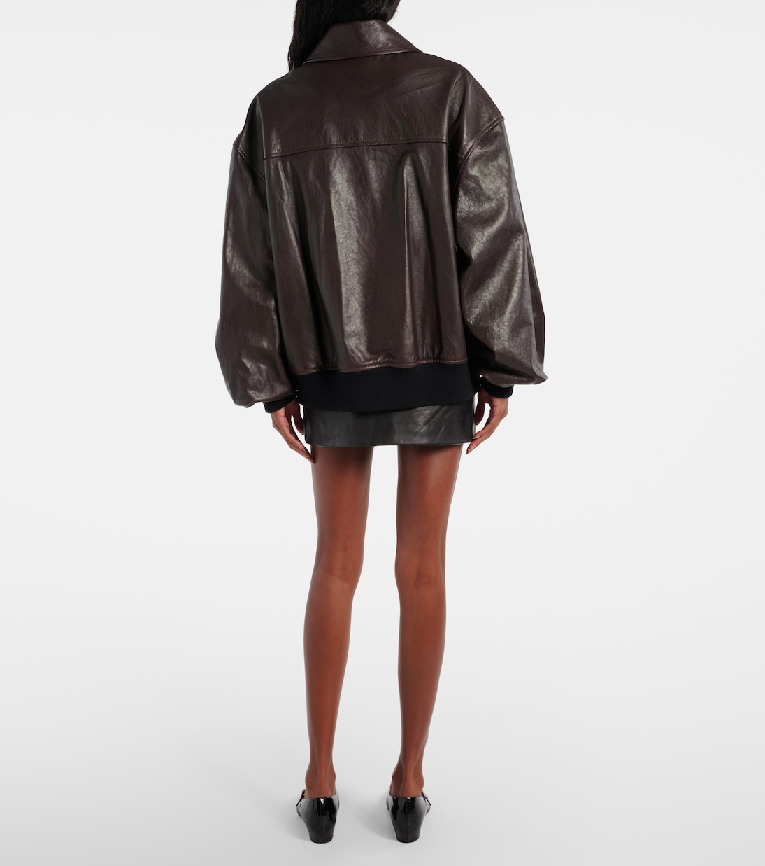 Shelman leather blouson | Khaite