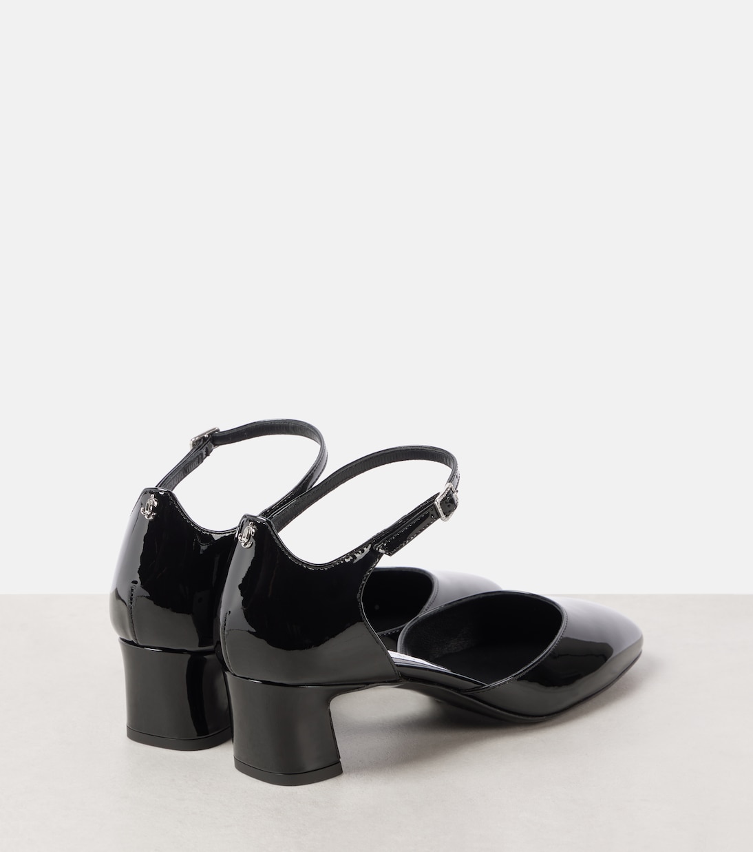 Pixie 45 patent leather Mary Jane pumps | Jimmy Choo