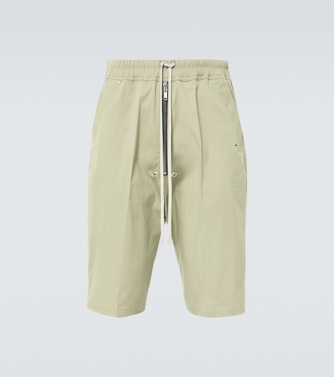 Bela Pods cotton-blend poplin Bermuda shorts | Rick Owens
