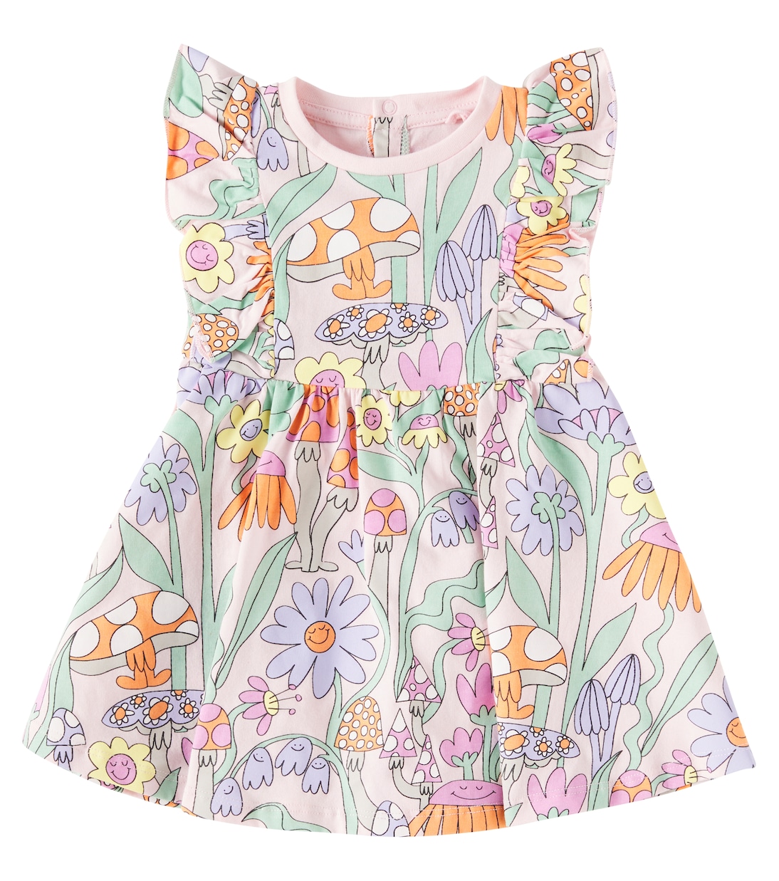 Baby printed cotton dress | Stella McCartney Kids