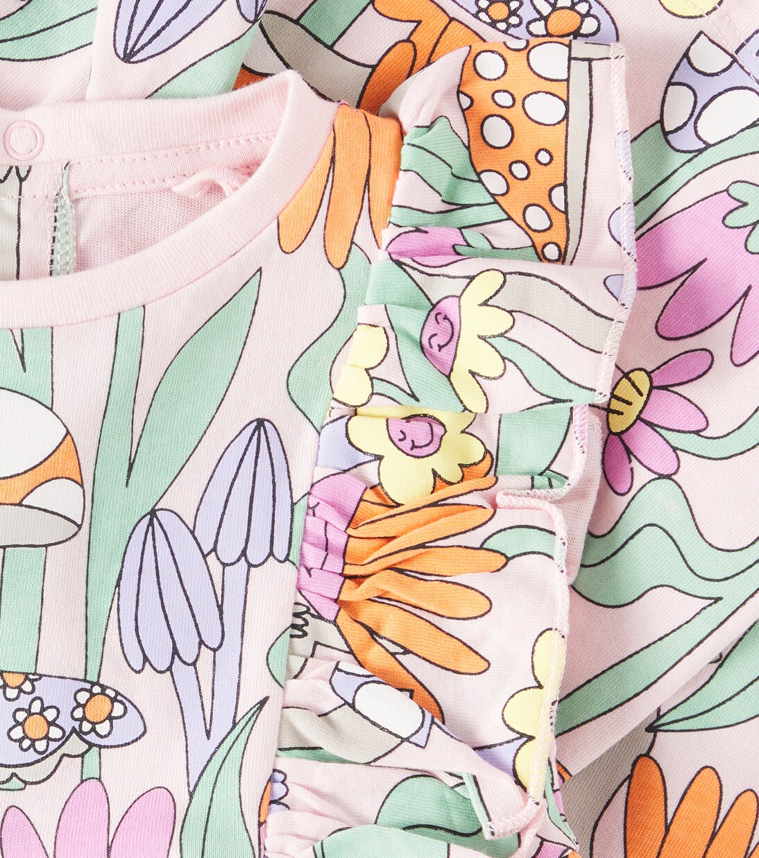 Baby printed cotton dress | Stella McCartney Kids