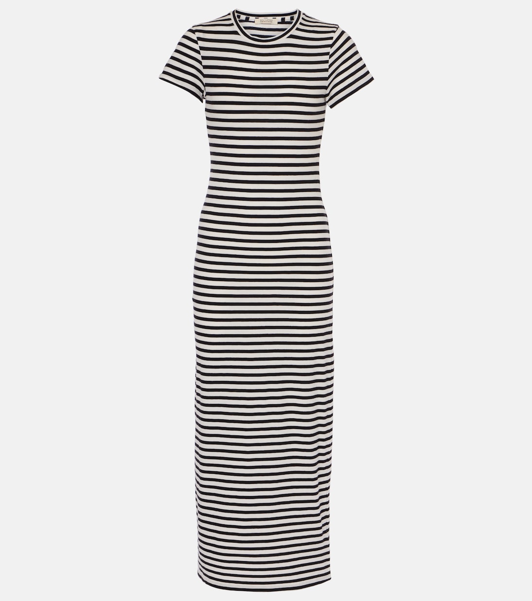 Vestido largo de algodón a rayas | Nili Lotan