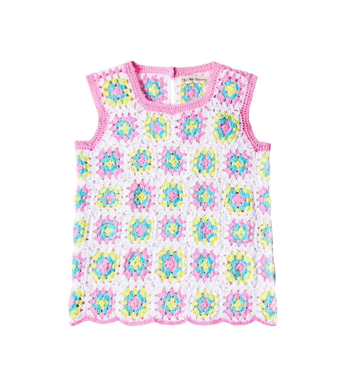 Top in crochet di cotone Nikaia | The New Society