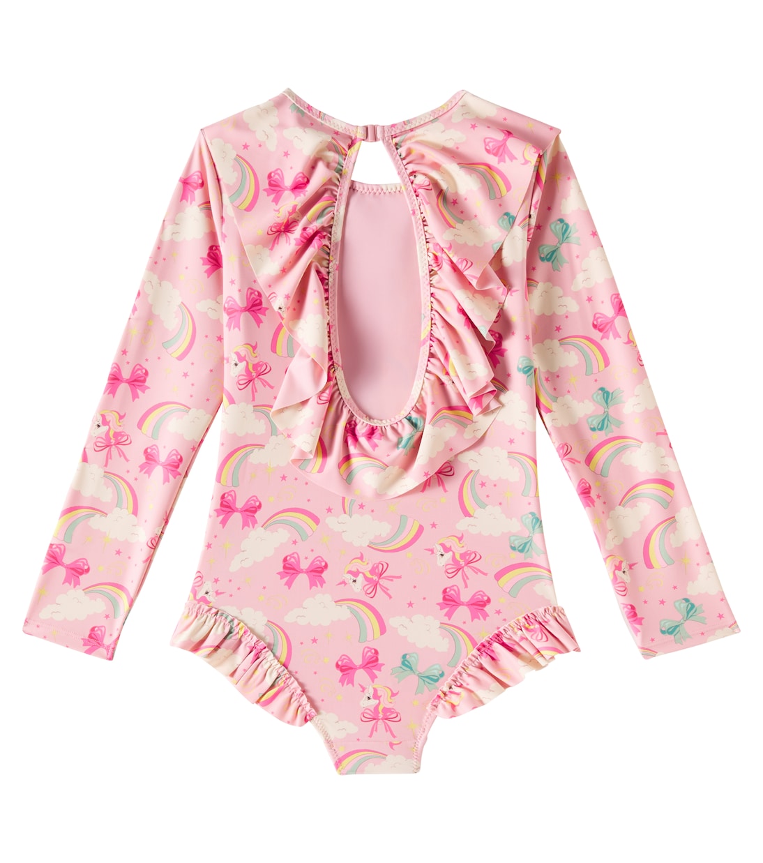 Manuca printed ruffled swimsuit | Konges Sløjd