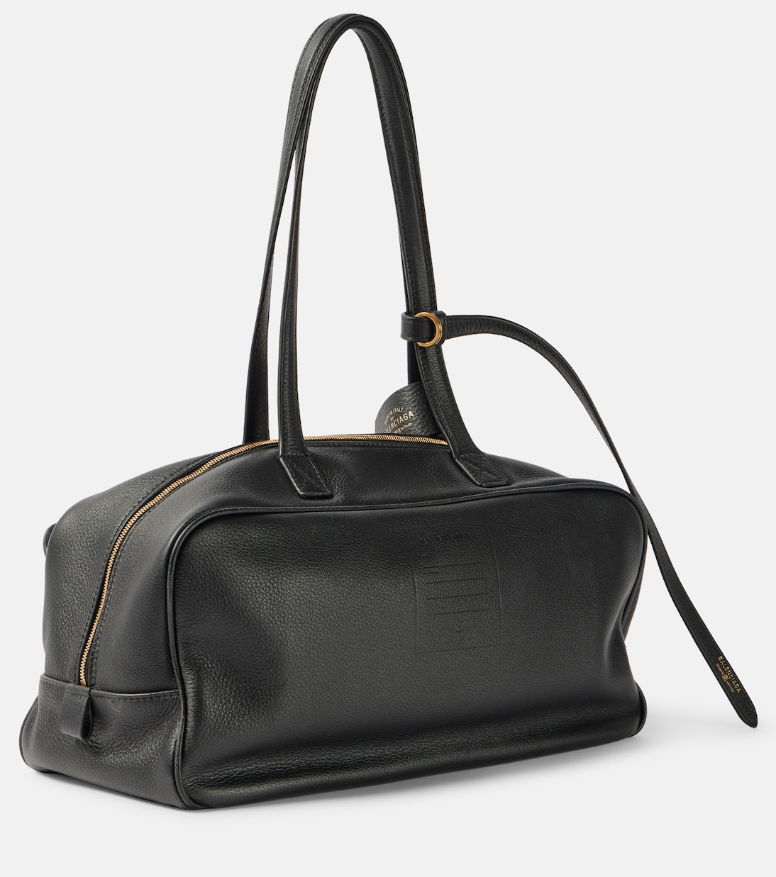 Carrie Medium leather bowling bag | Balenciaga