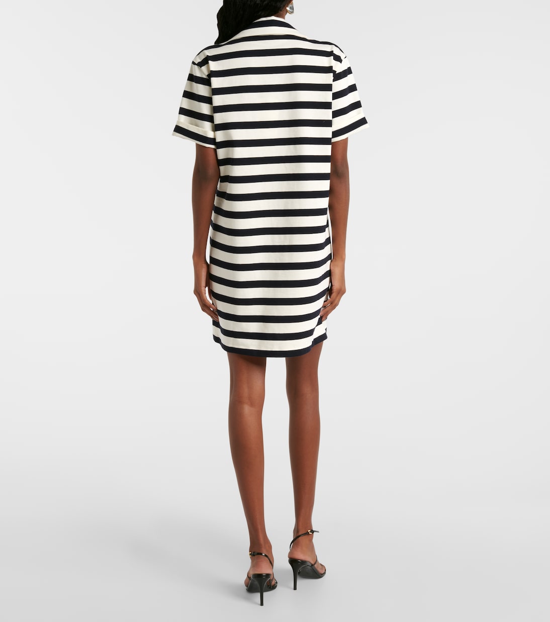 Cayden striped cotton polo dress | Veronica Beard
