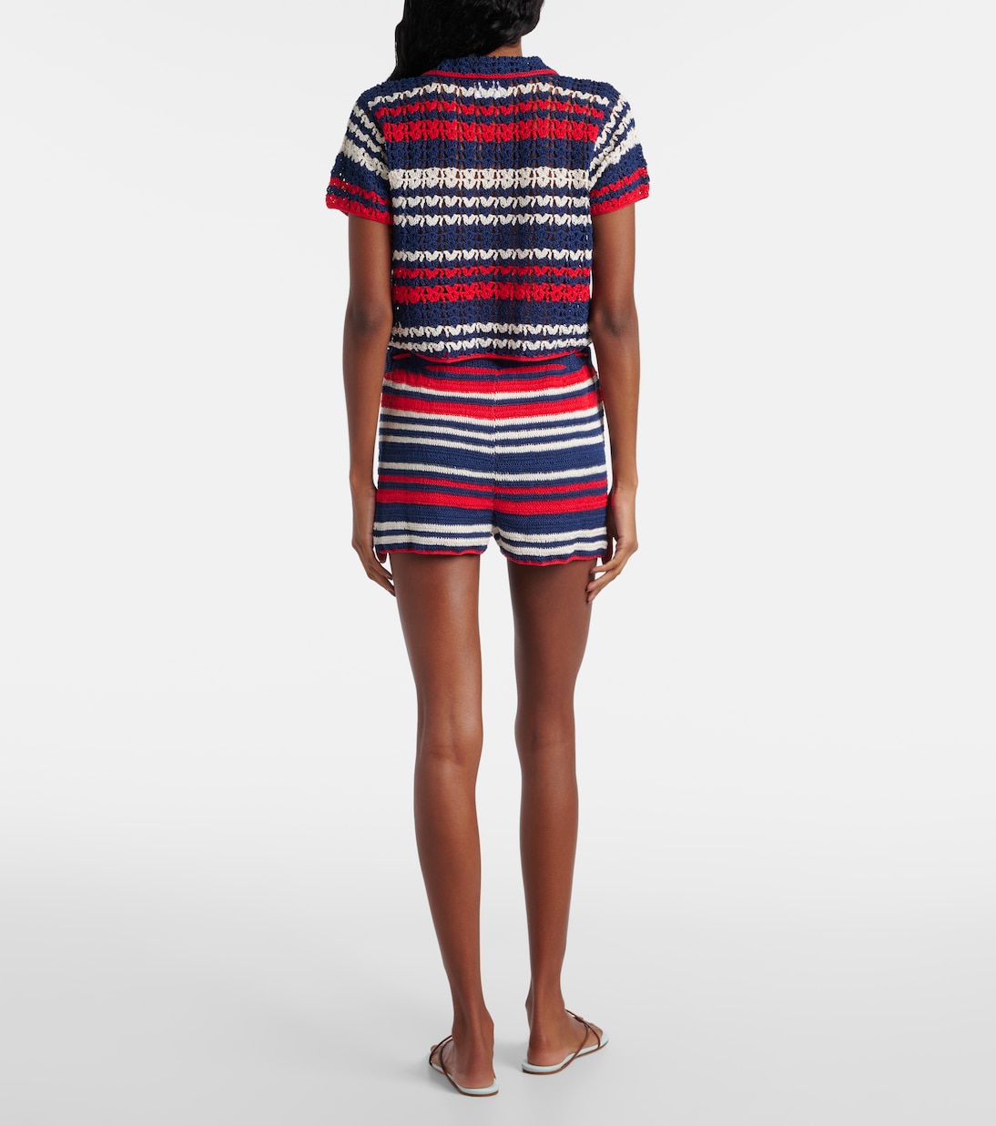 Cropped-Top aus Häkelstrick | Anna Kosturova