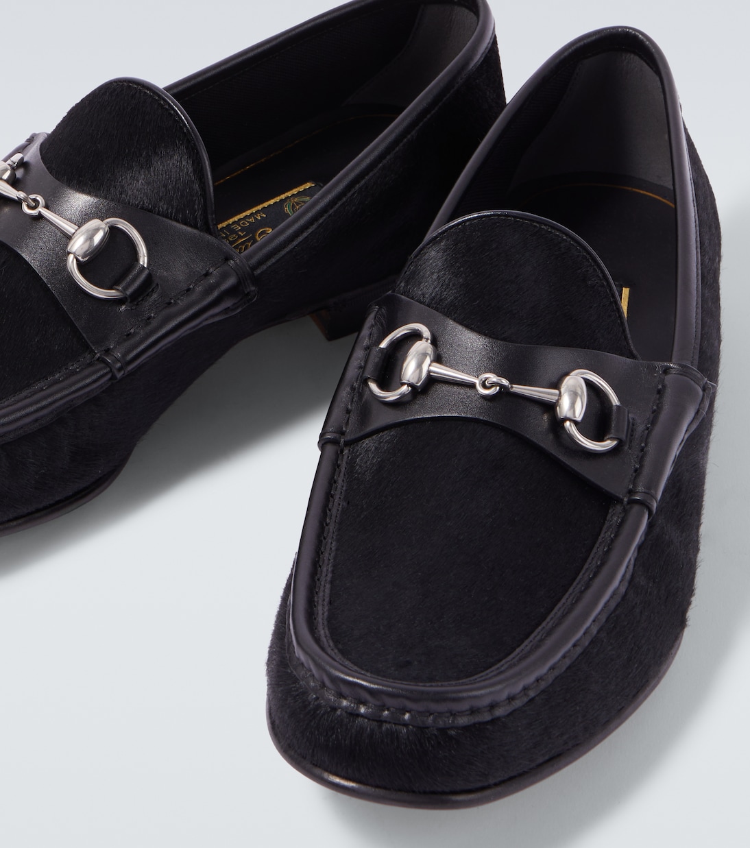 Horsebit calf hair loafers | Gucci