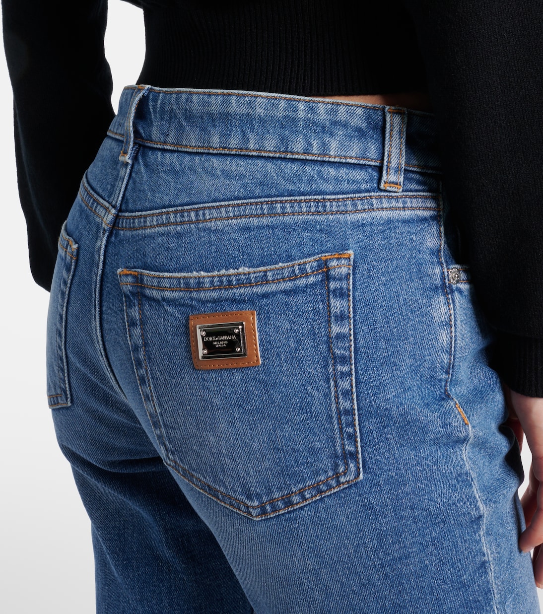 Jean skinny à taille basse | Dolce&Gabbana