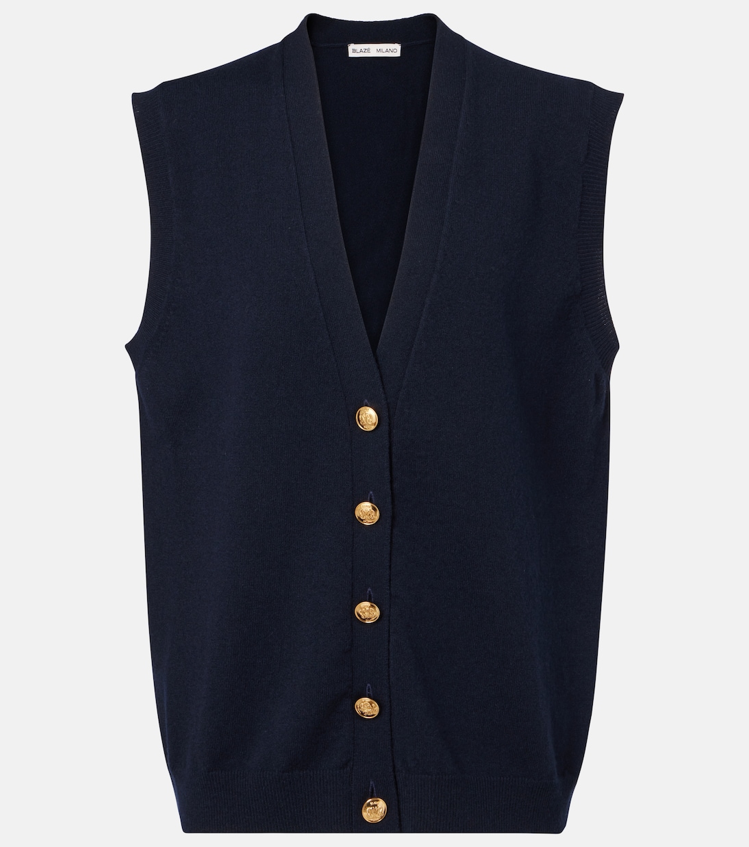 Highland wool and cashmere vest | Blazé Milano