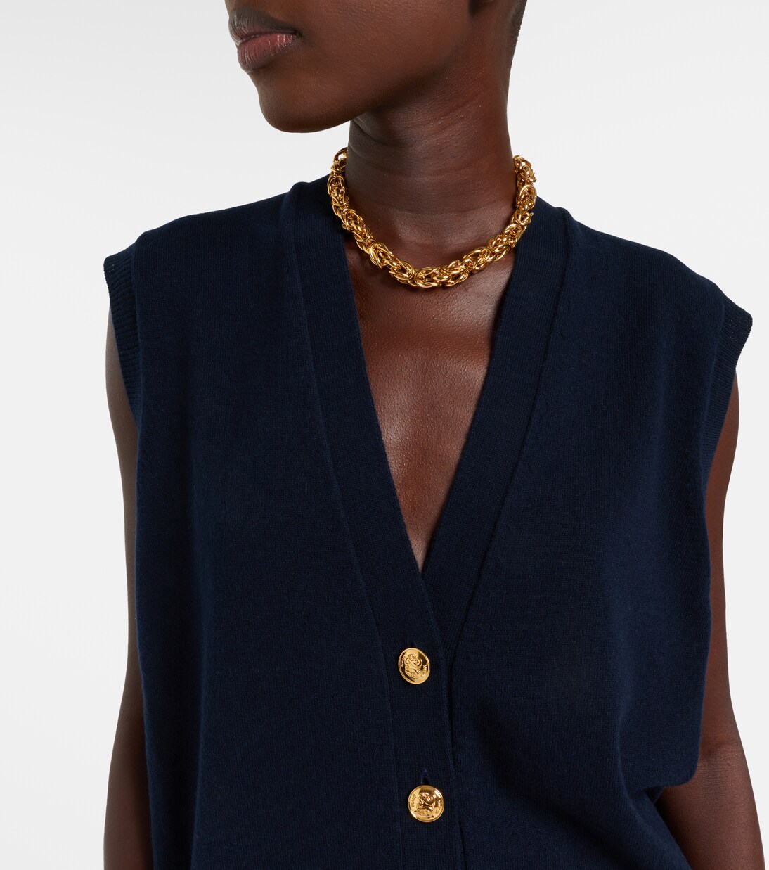 Highland wool and cashmere vest | Blazé Milano