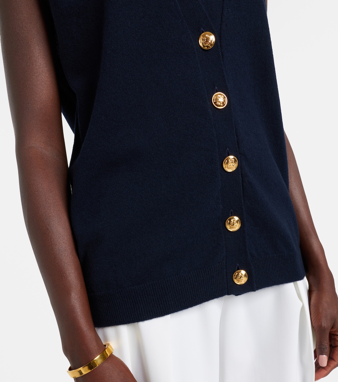 Highland wool and cashmere vest | Blazé Milano