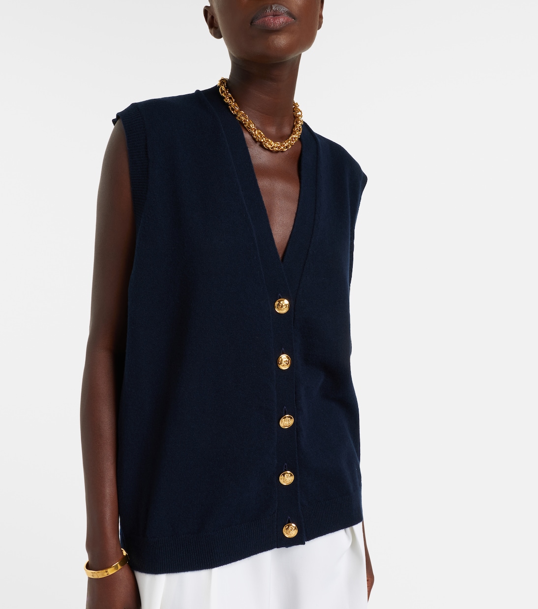 Highland wool and cashmere vest | Blazé Milano