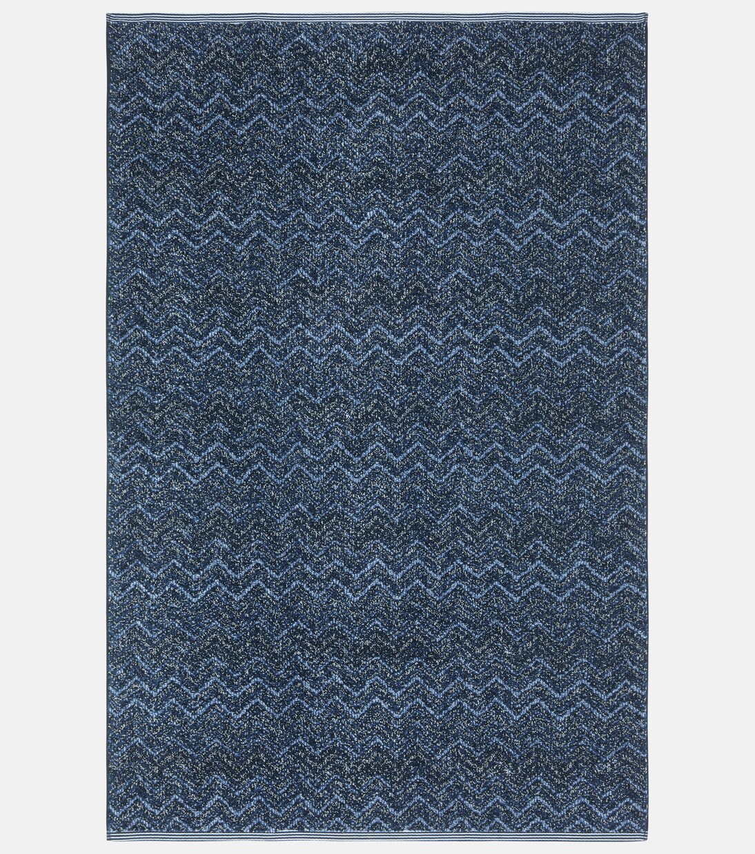 Azul Zigzag cotton terry beach towel | Missoni