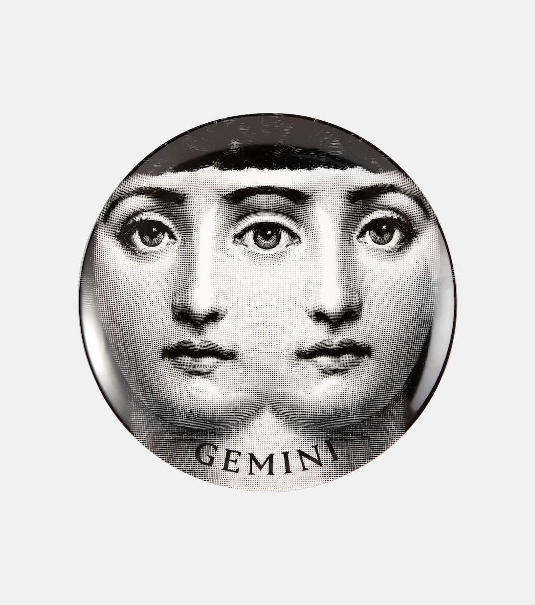 Tema E Variazioni N.350 Gemini wall plate | Fornasetti