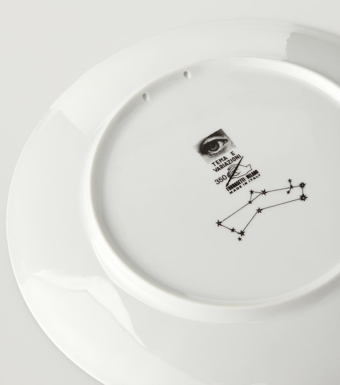 Tema E Variazioni N.350 Gemini wall plate | Fornasetti