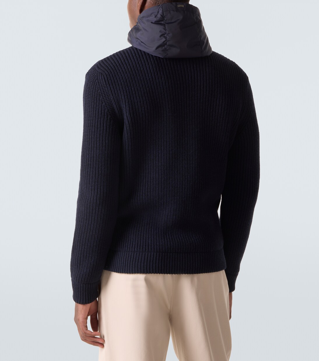 Ribbed-knit wool jacket | Herno