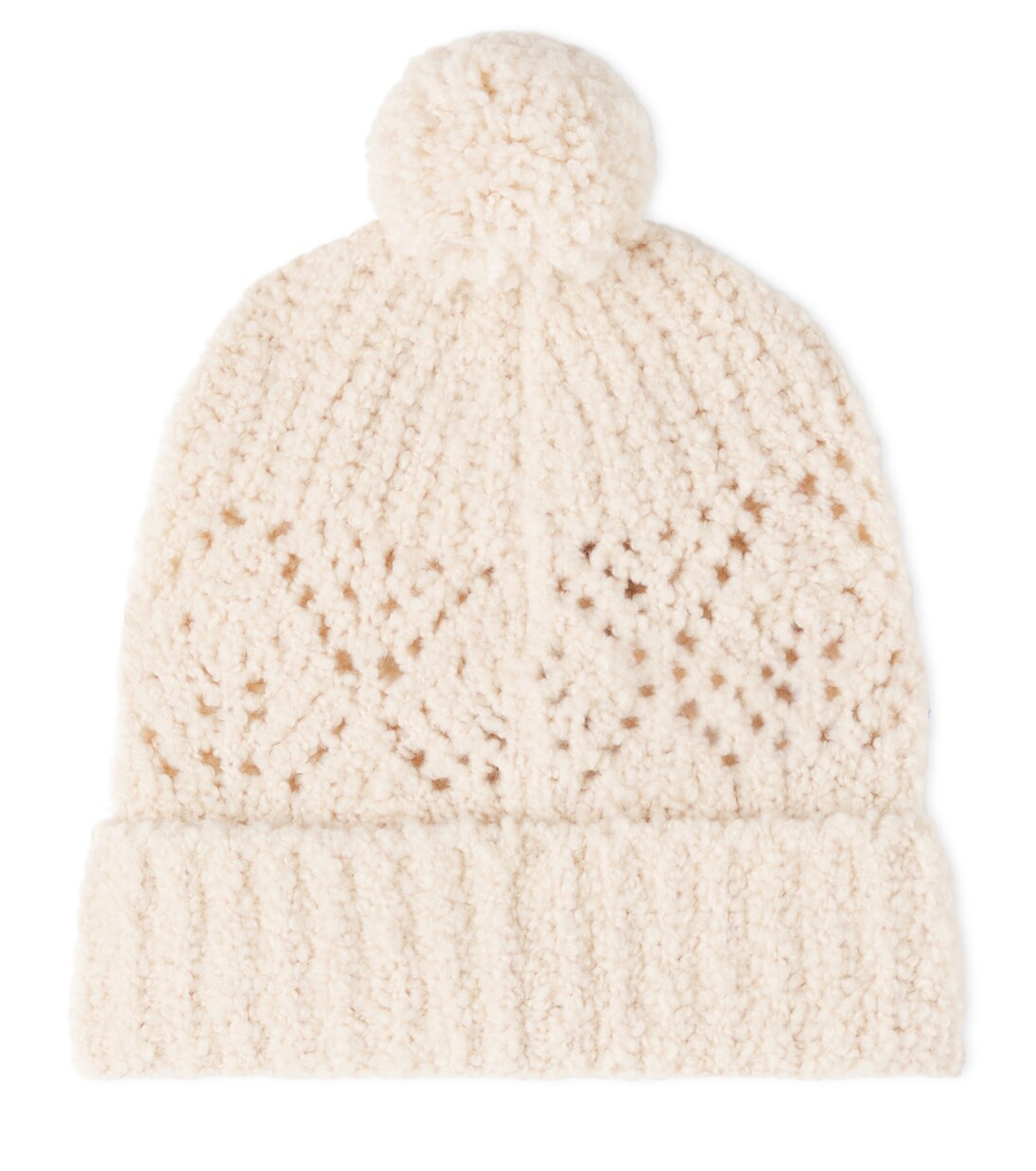 Logo wool-blend beanie | Moncler Enfant