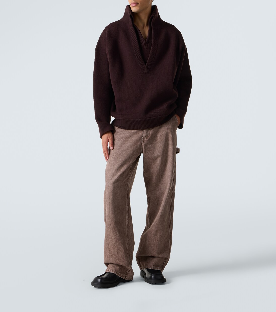 Ben Intrecciato leather Derby shoes | Bottega Veneta