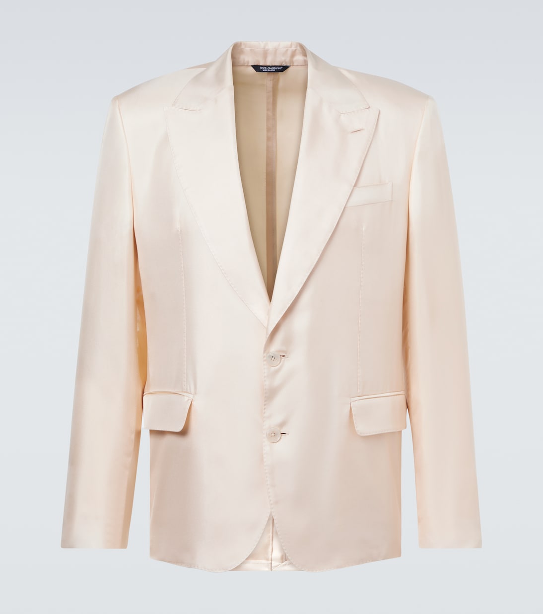 Sicilia Light silk twill blazer | Dolce&Gabbana