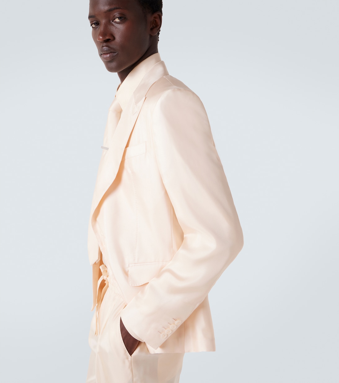 Sicilia Light silk twill blazer | Dolce&Gabbana