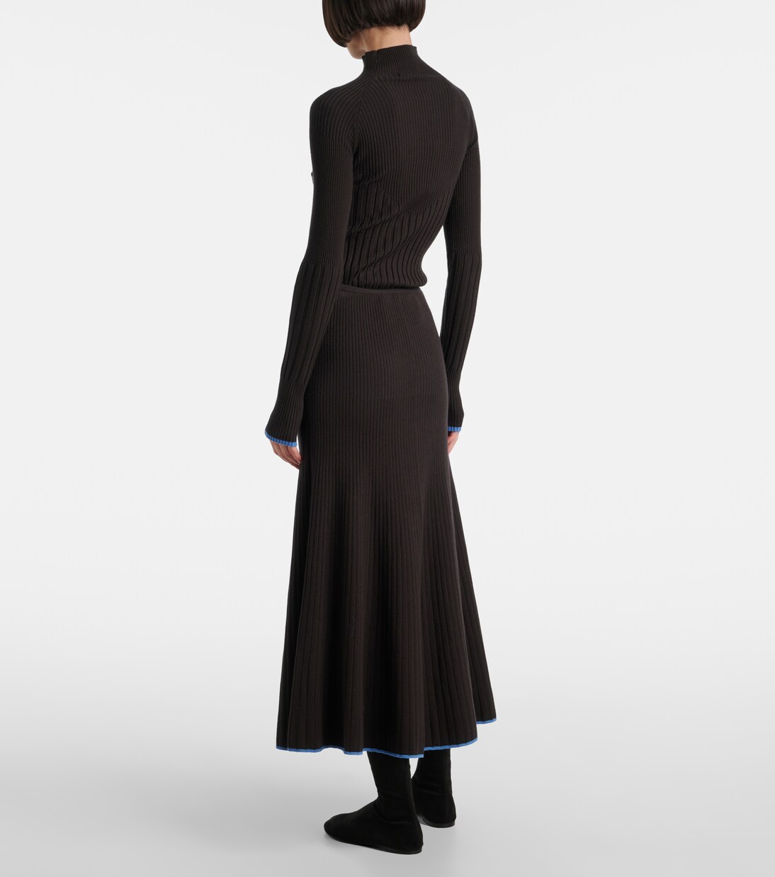 White Label Midirock Carly aus Rippstrick | Proenza Schouler