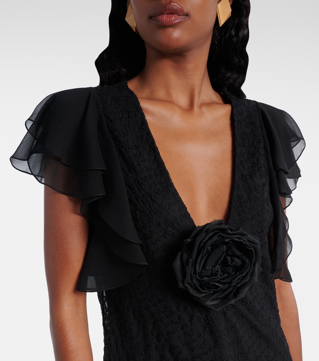 Besticktes Minikleid | Saint Laurent