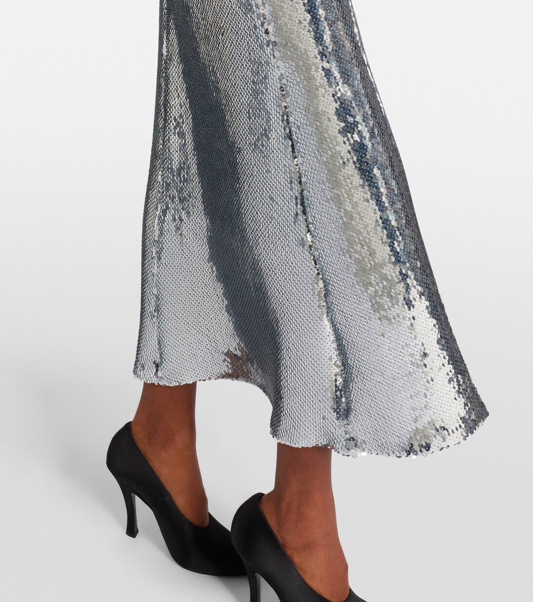 Gathered sequined midi dress | David Koma