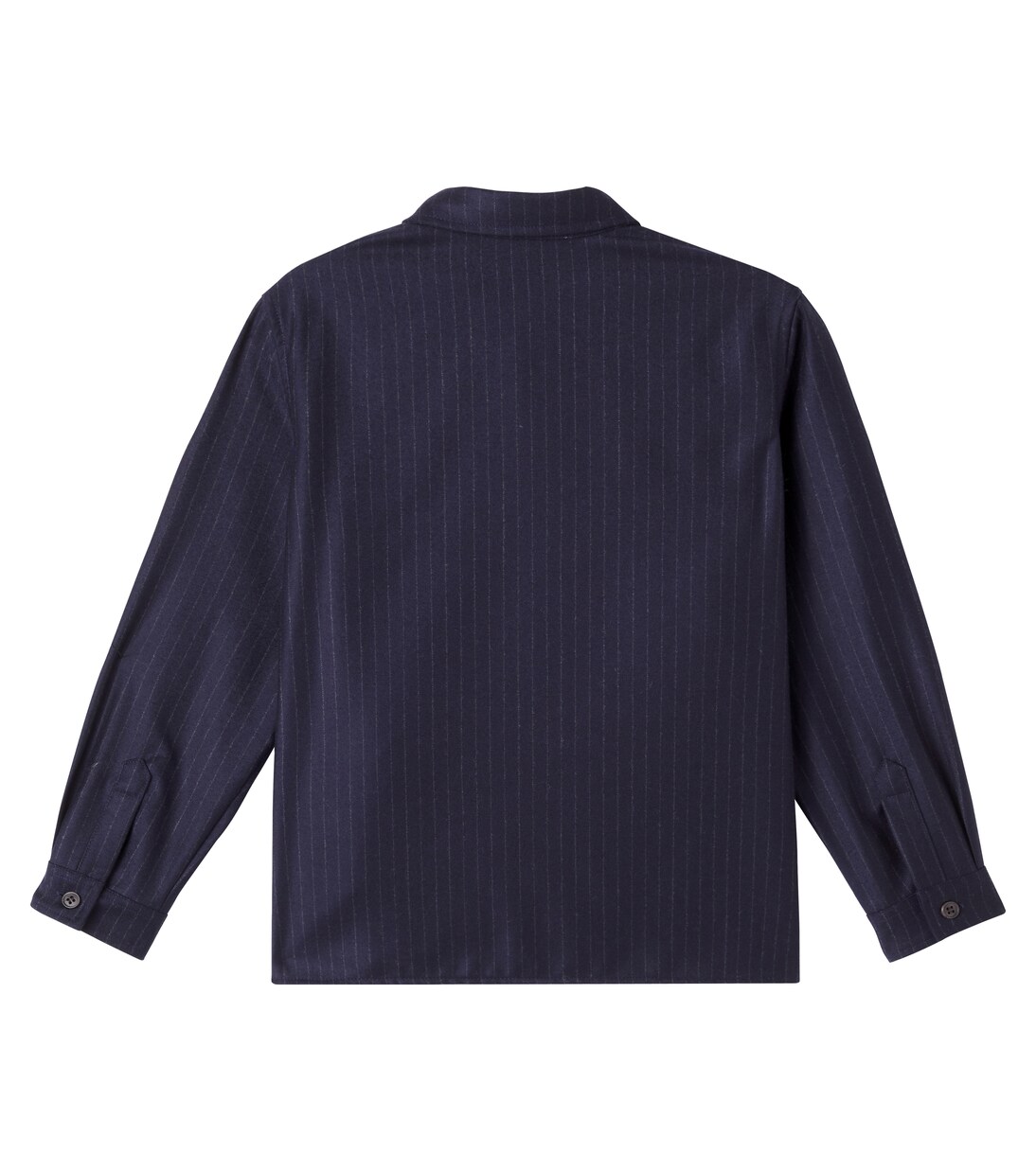 Gustave pinstripe wool overshirt  | Bonpoint