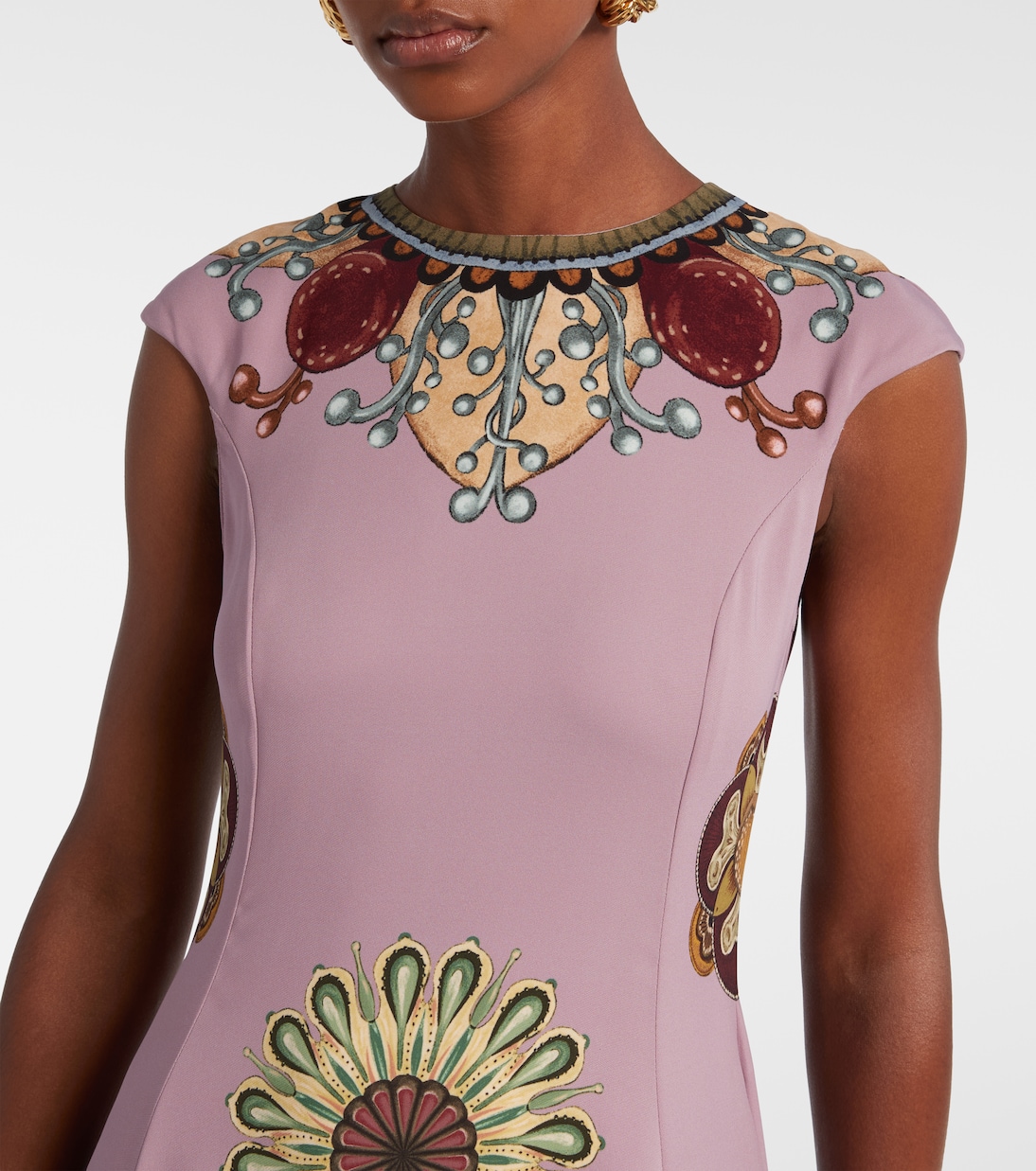 Vestido largo Park Ave estampado | La DoubleJ