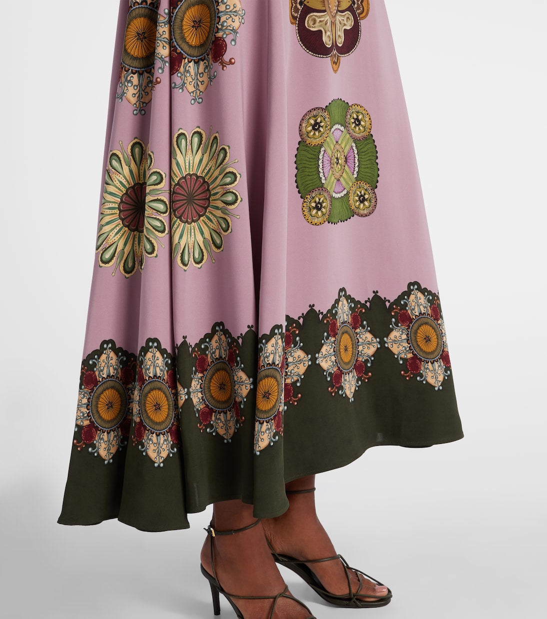 Vestido largo Park Ave estampado | La DoubleJ