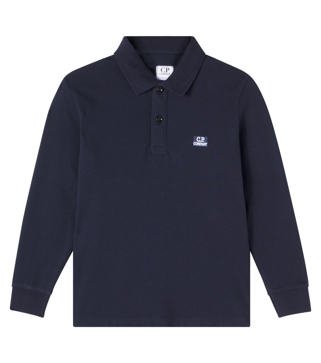 Cotton-blend piqué polo shirt | C.P. Company Kids