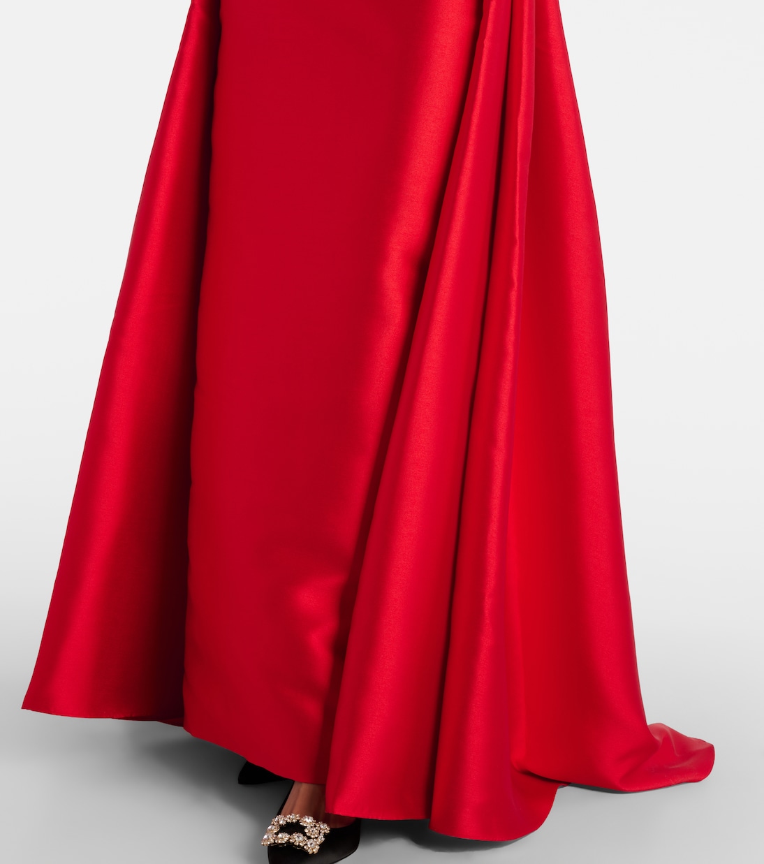 Robe longue en satin | Solace London