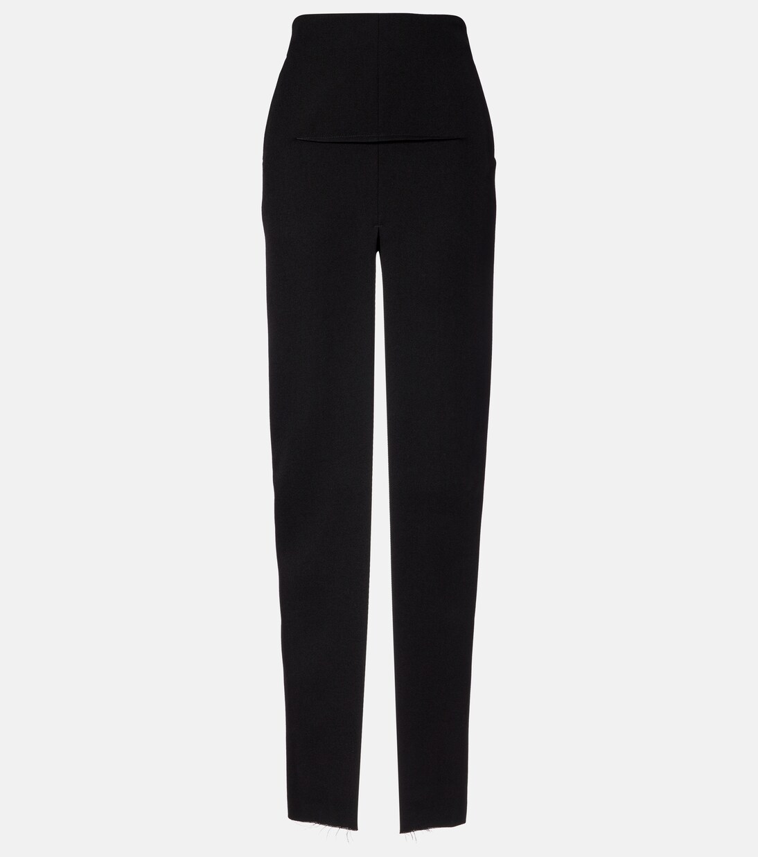 High-rise virgin wool maxi skirt | Rick Owens