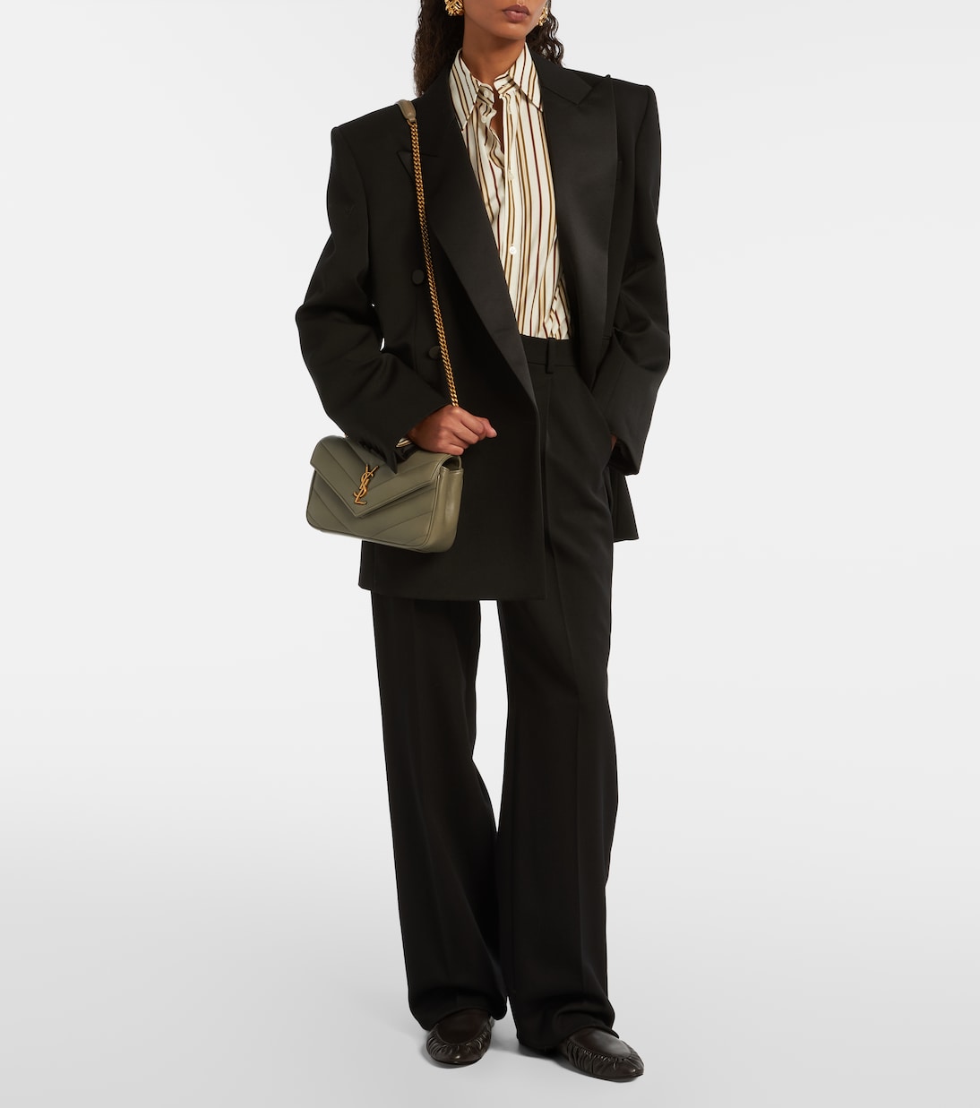 Borsa a spalla Lou Lou Small in pelle | Saint Laurent