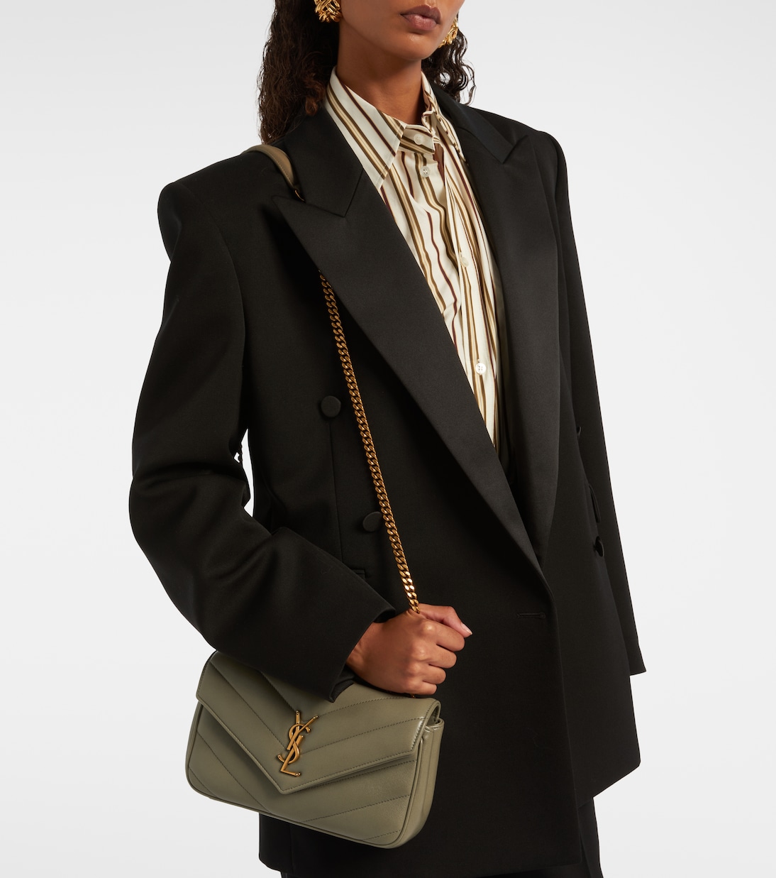 Borsa a spalla Lou Lou Small in pelle | Saint Laurent