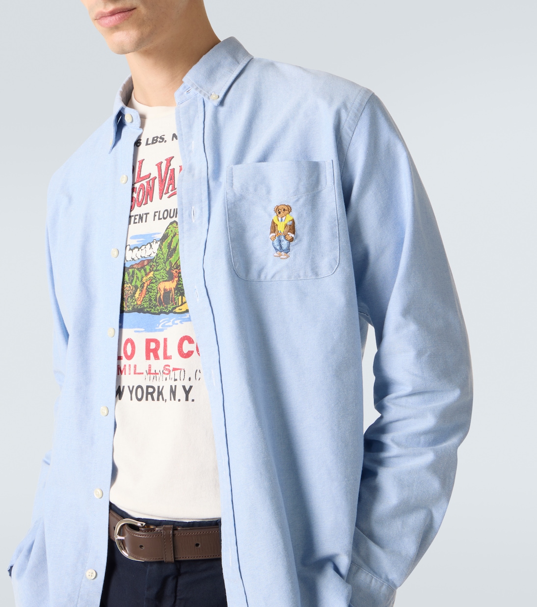 قميص من القطن Polo Bear | Polo Ralph Lauren