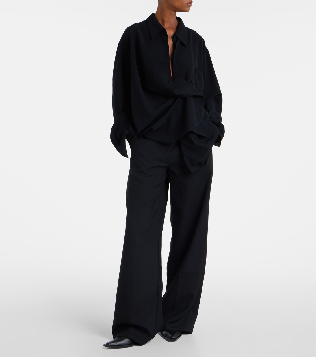 Simone wool wide-leg pants | Calvin Klein Collection