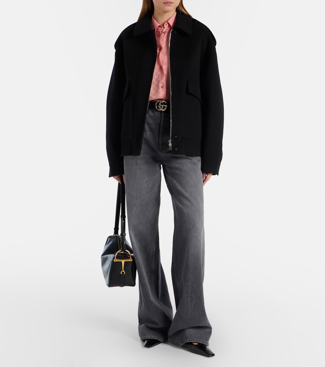 Wool bomber jacket | Gucci