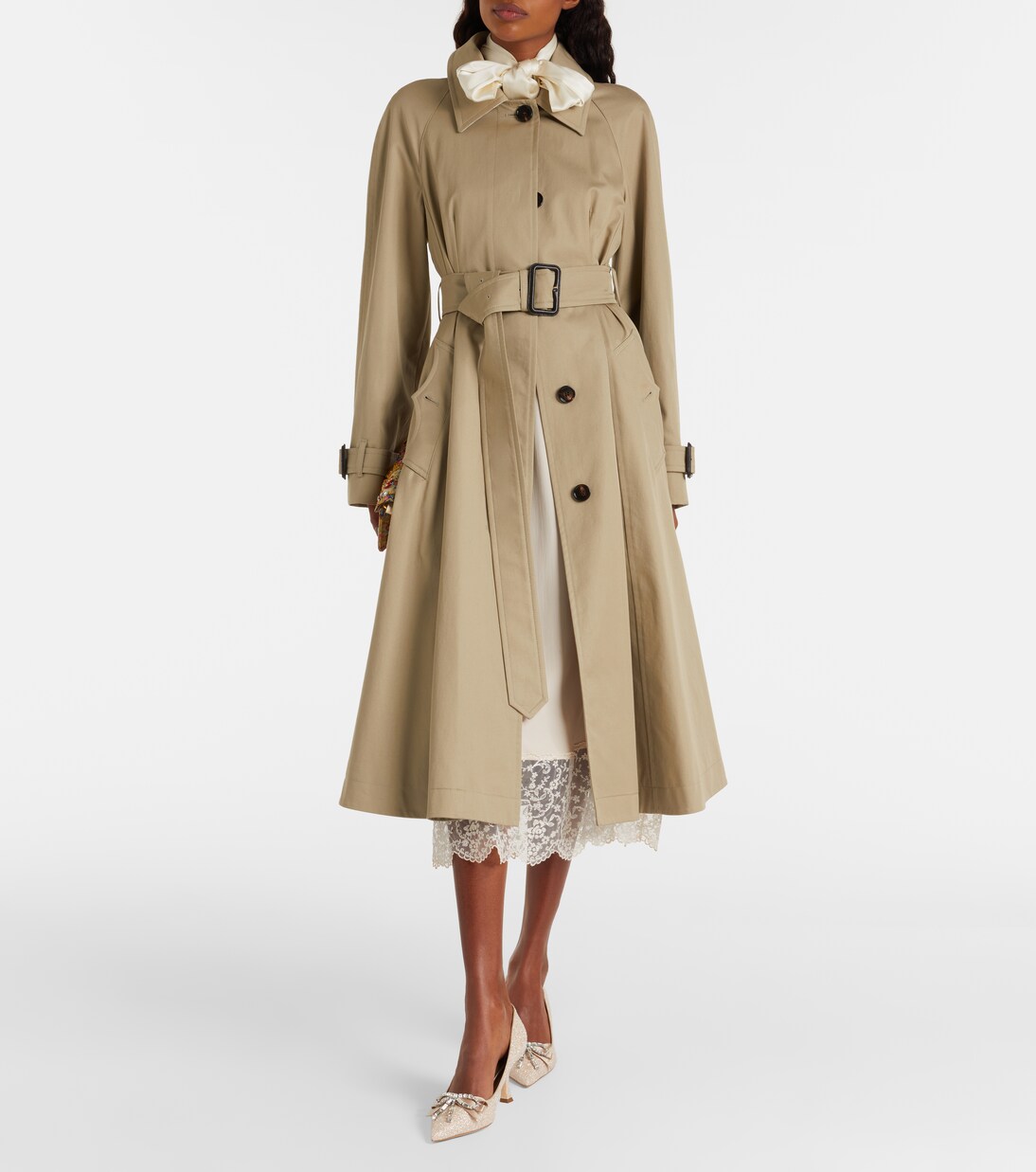 Auria 70 crystal-embellished glitter pumps | Jimmy Choo