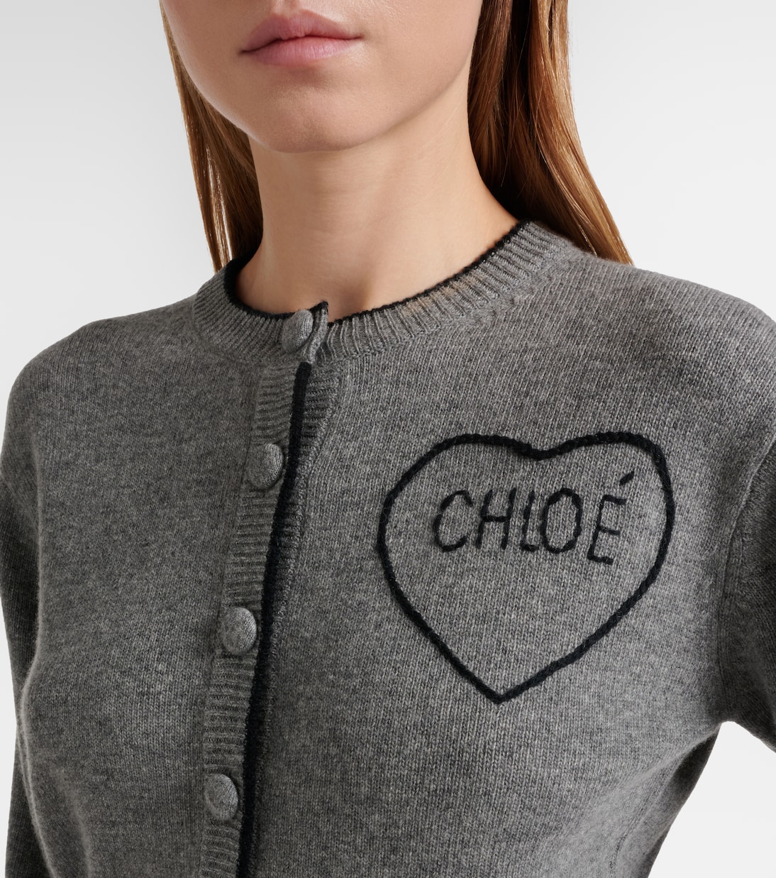 Cardigan aus Wolle und Kaschmir  | Chloé