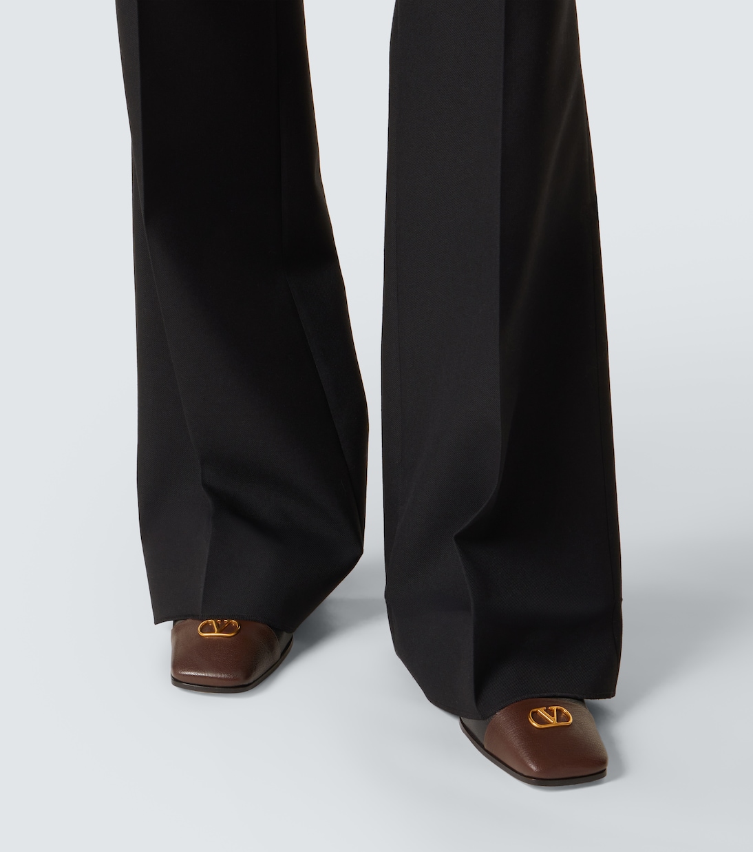 High-rise flared pants | Valentino