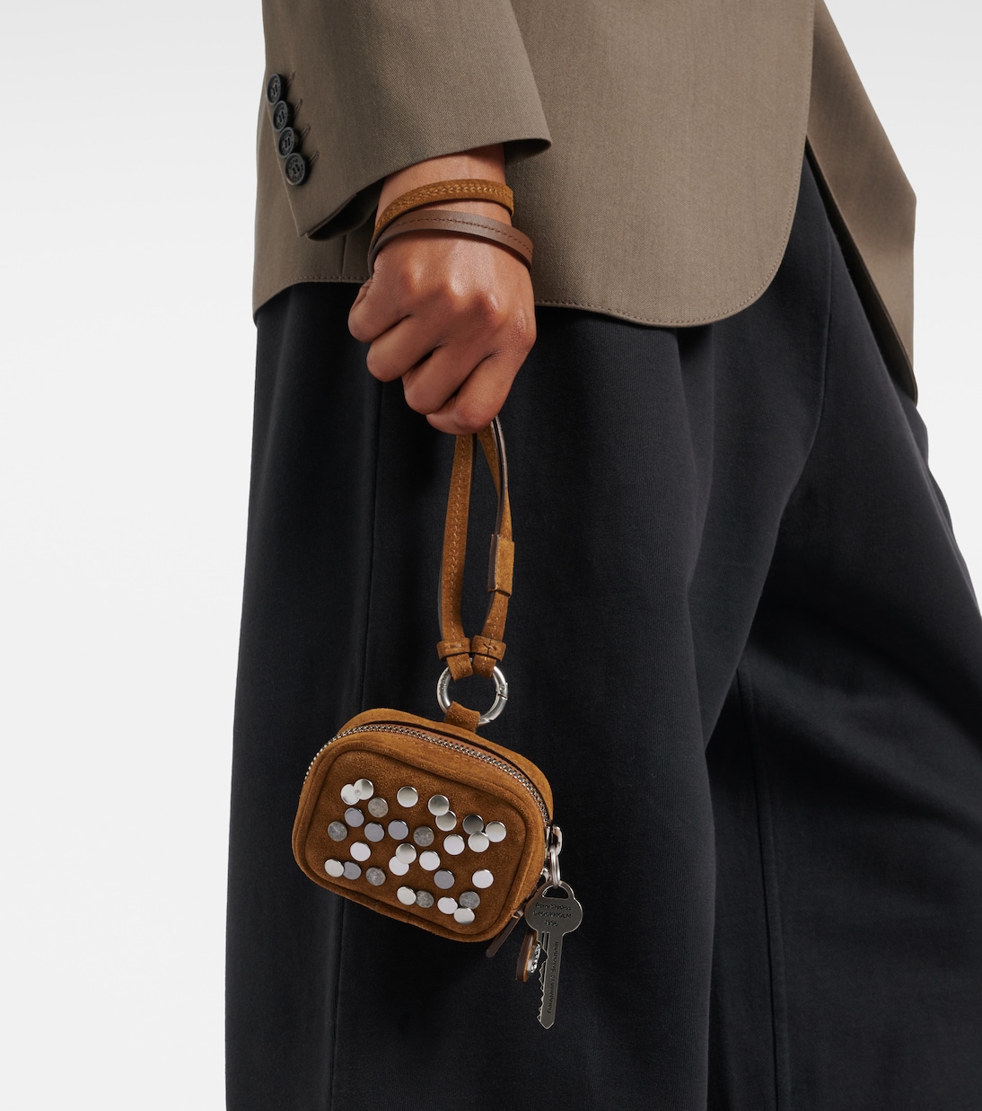 Funda para AirPods Camero Clip de ante | Acne Studios