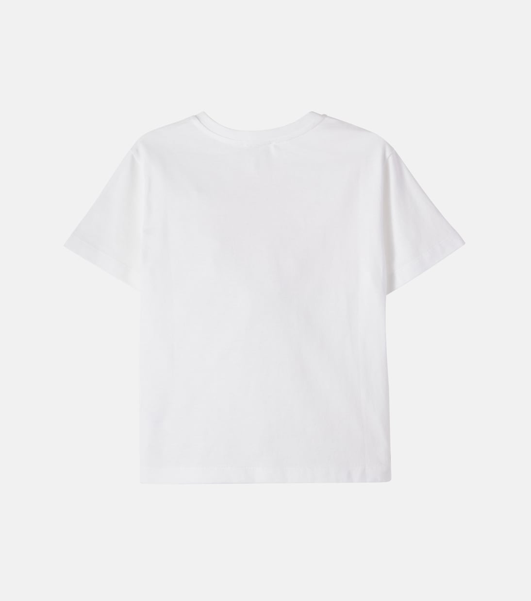 T-shirt DG en jersey de coton à fleurs | Dolce&Gabbana Kids