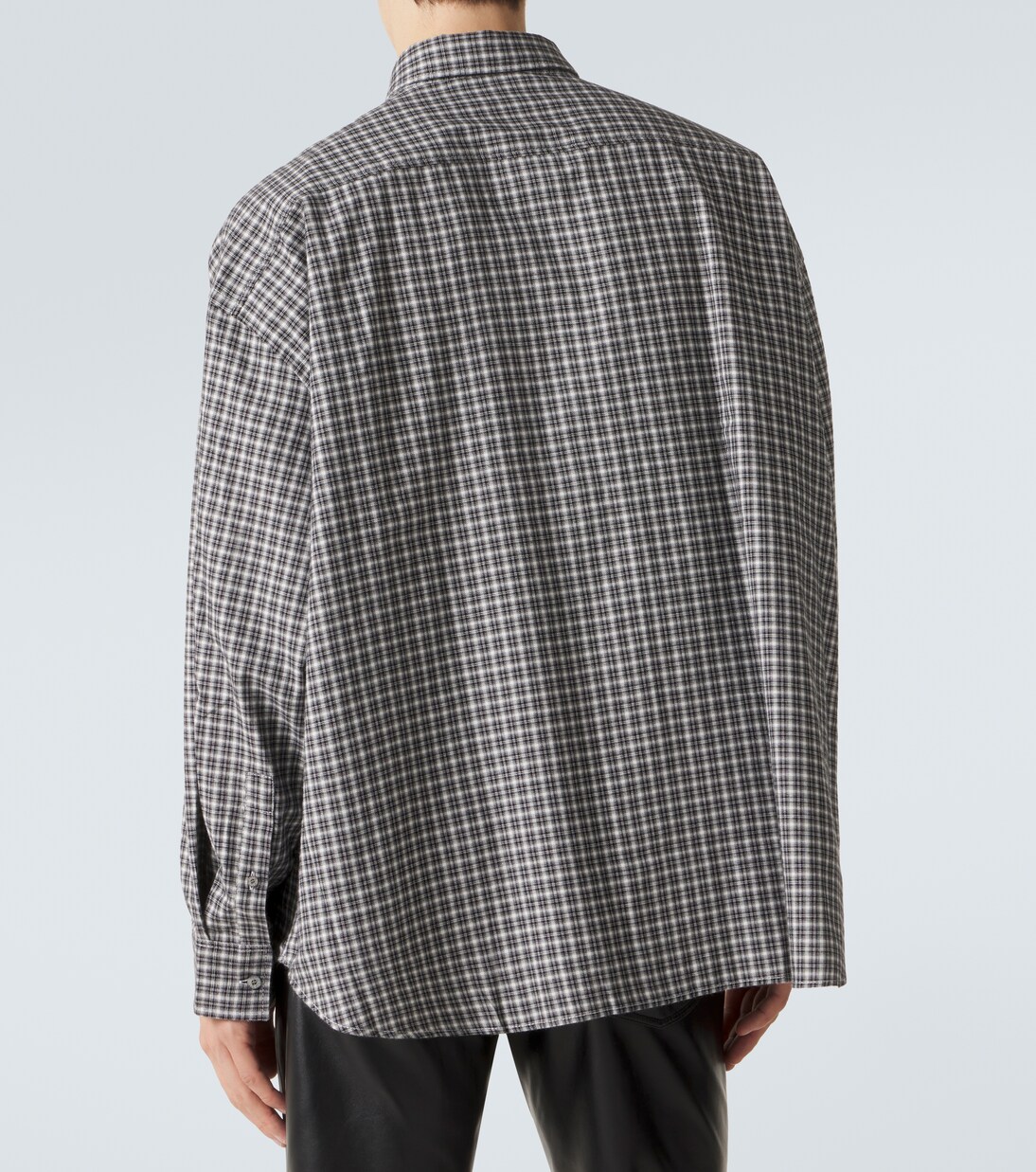 Checked cotton flannel shirt | Acne Studios