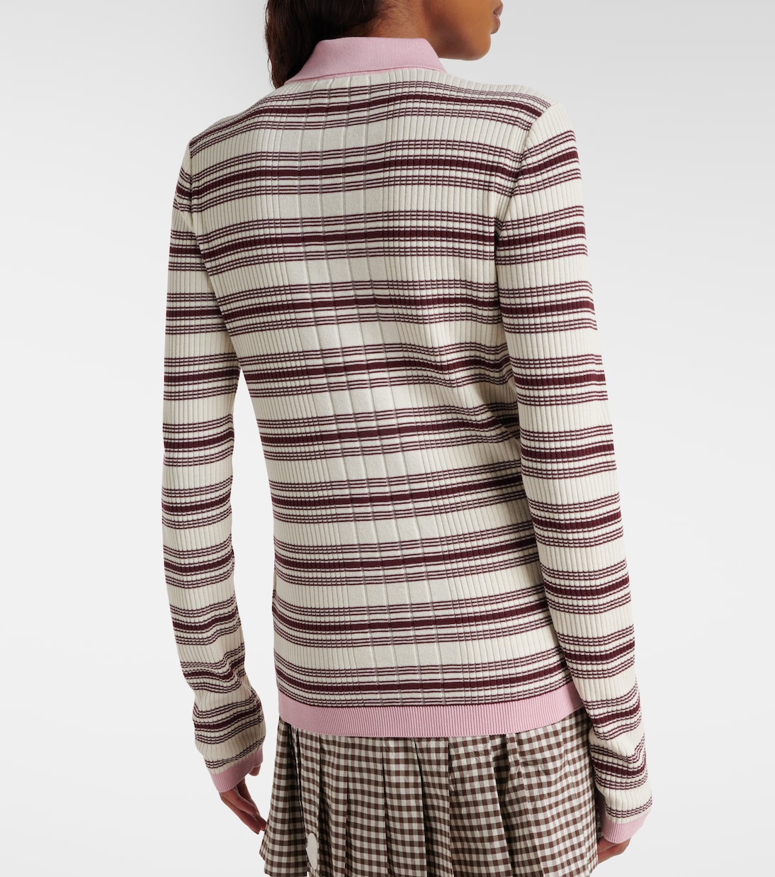 Polo in cotone a righe | Moncler
