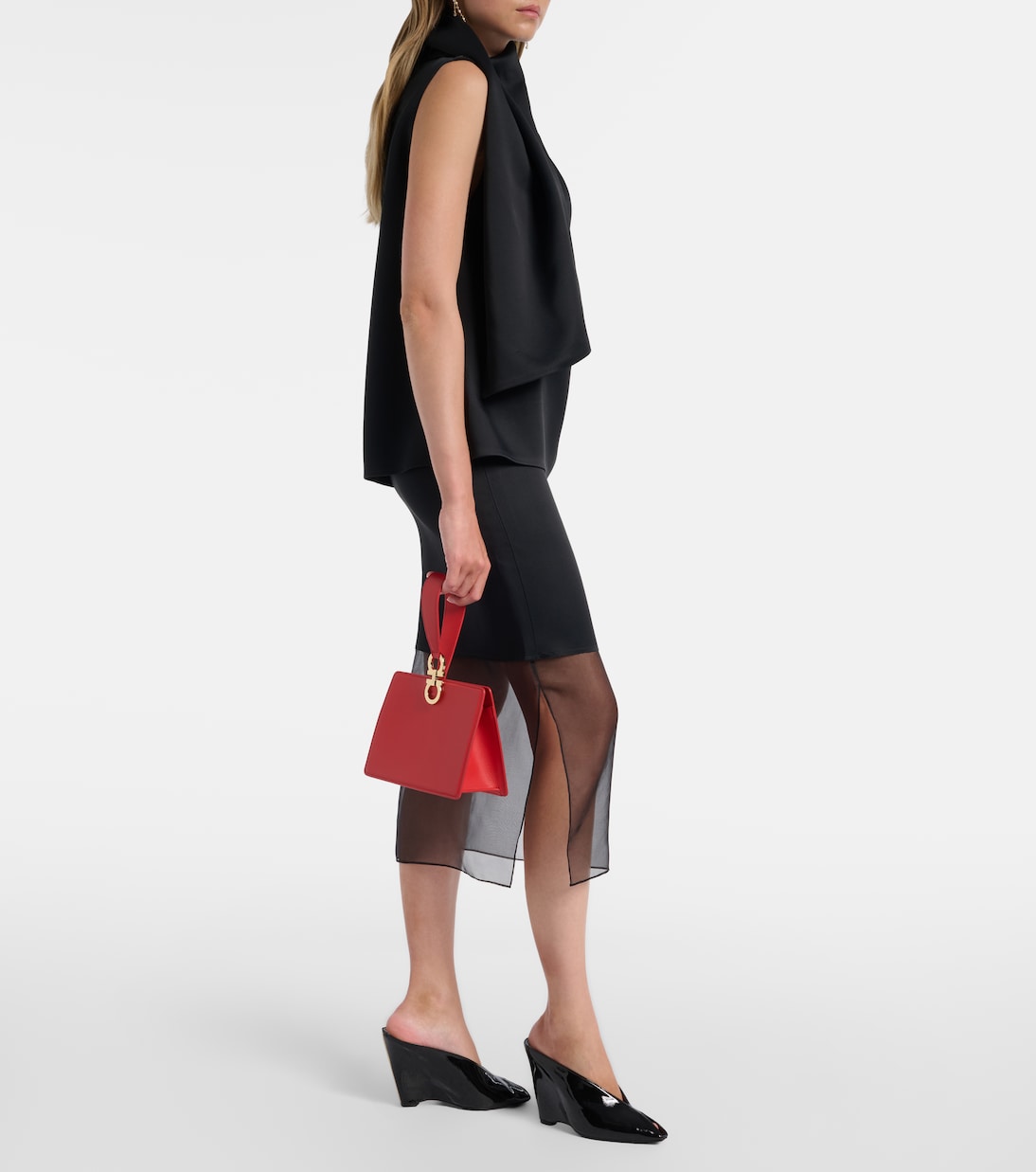 Bolso Gancio Mini de piel | Ferragamo