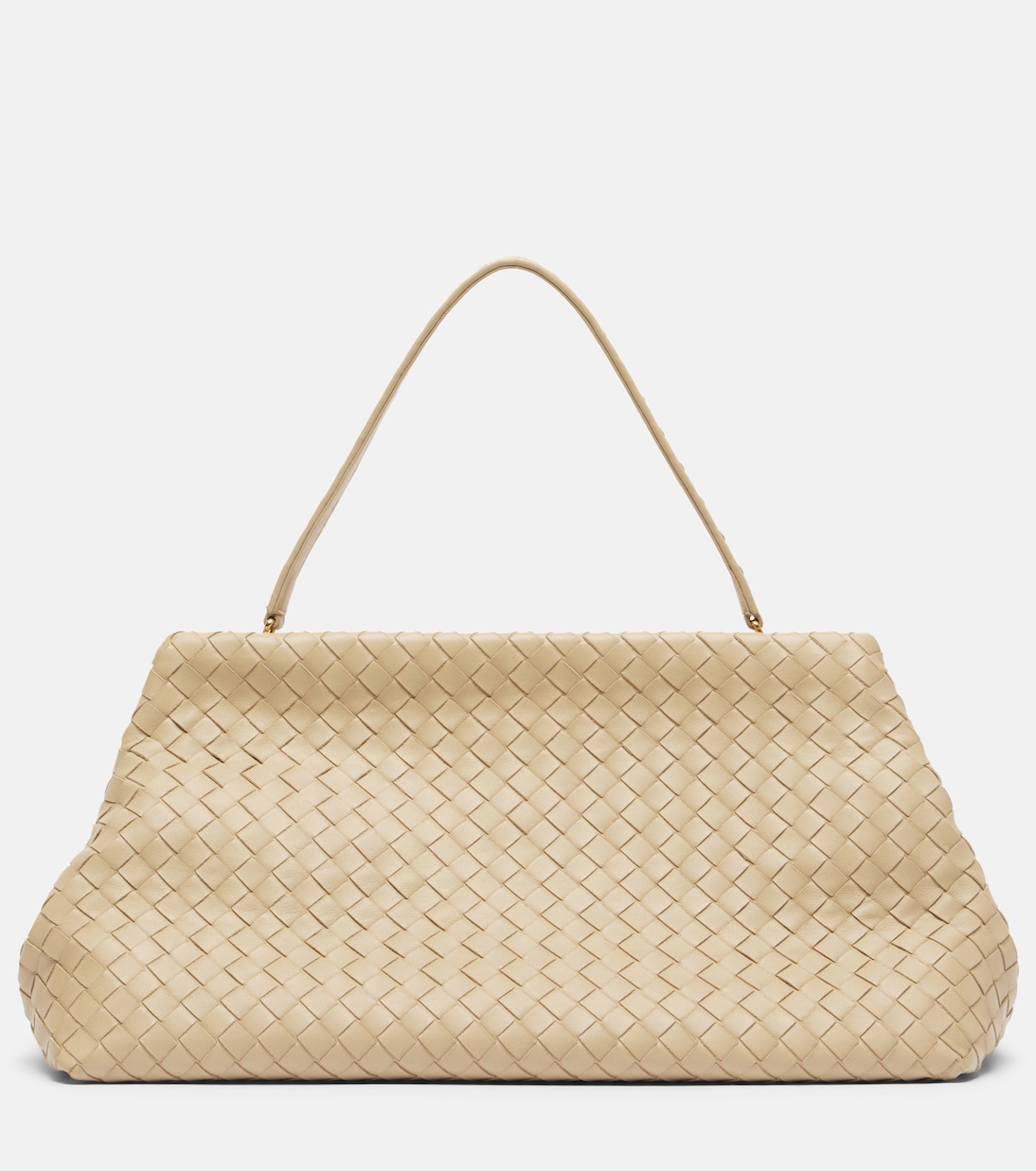 1998 인트레치아토 레더 숄더 백 | Bottega Veneta