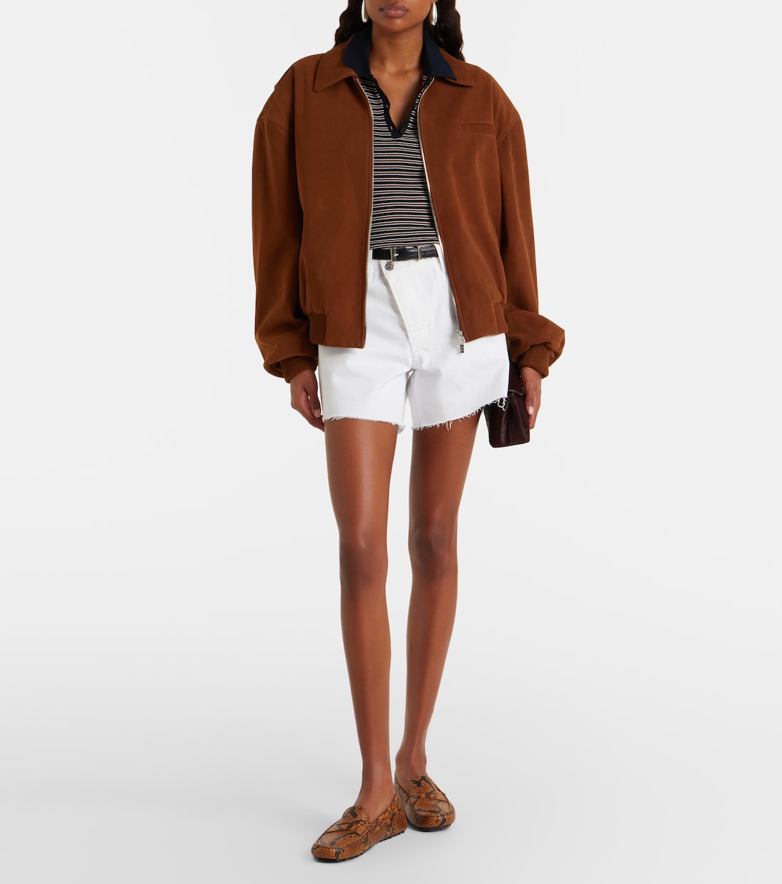 Ellis denim shorts | Veronica Beard