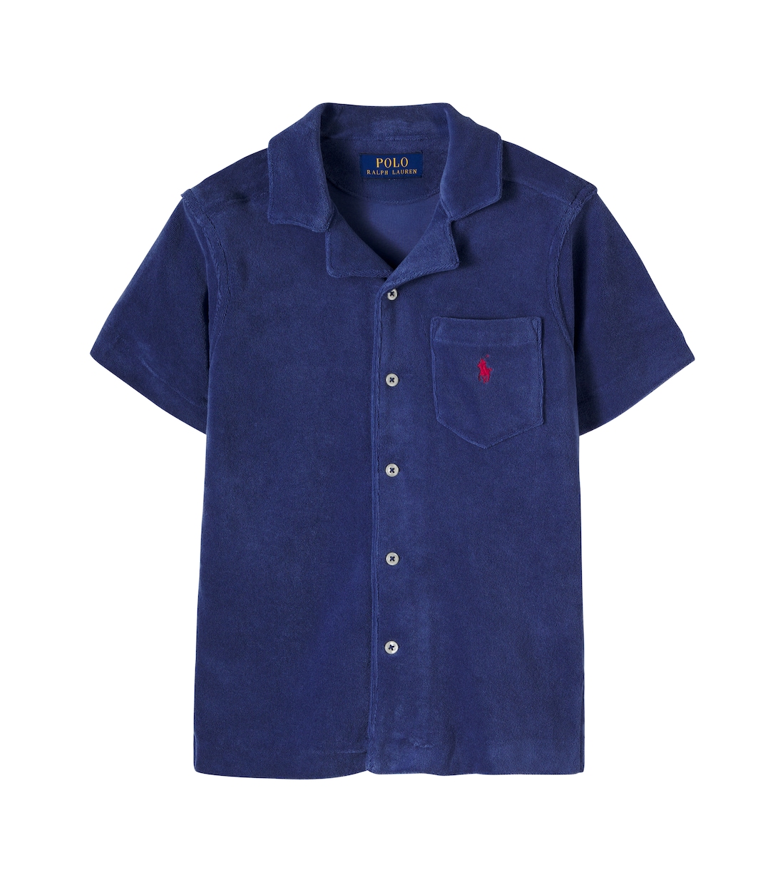 Cotton-blend terry polo shirt | Polo Ralph Lauren Kids